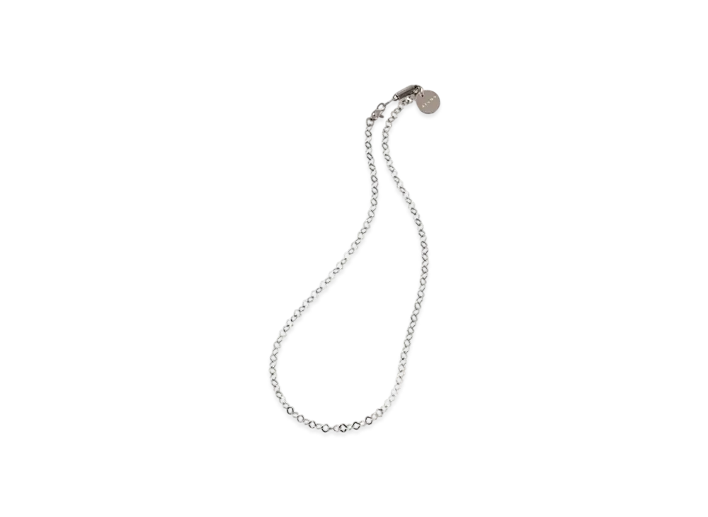 JieDa Rhombus Necklace "Silver" Jie-24S-GD13