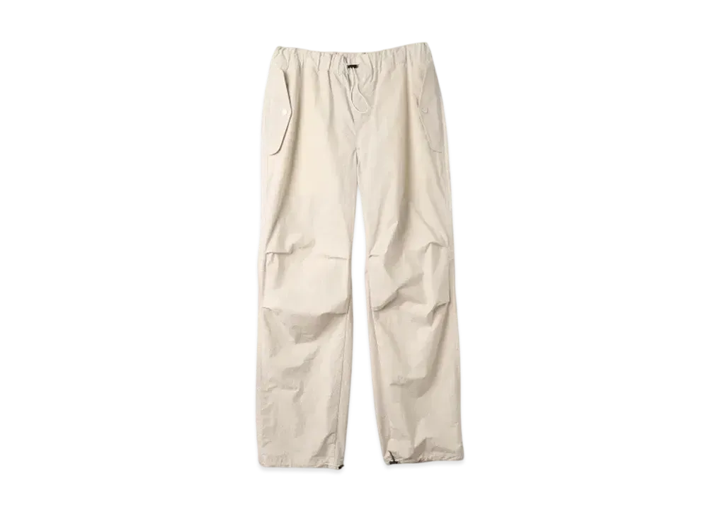 JieDa Parachute Pants "White" Jie-24S-PT07