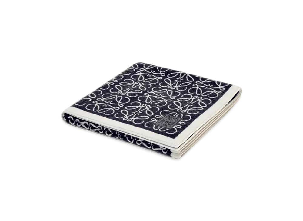 LOEWE Anagram Towel "Navy Blue"