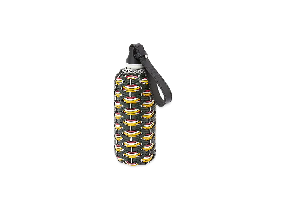 LOEWE Bottle In Aluminium/Calf "Green/Multicolor"