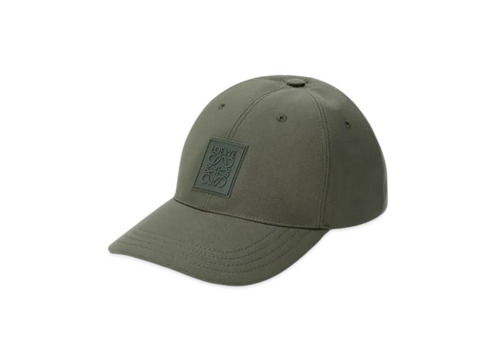 LOEWE Patch Cap "Khaki Green"