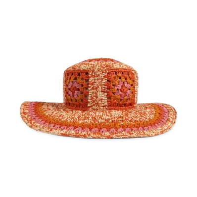 LOEWE Women's Paula's Ibiza Hats "Orange"