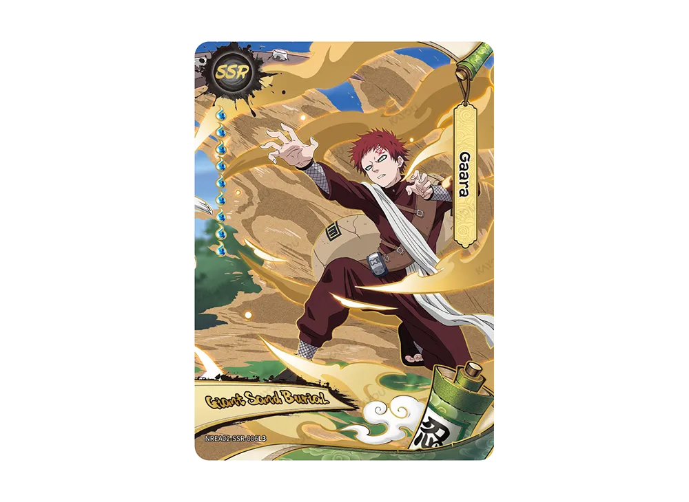 我愛羅 SSR [NREA02-SSR-006L3]【英語版】(アース・スクロール「シリーズ2」)