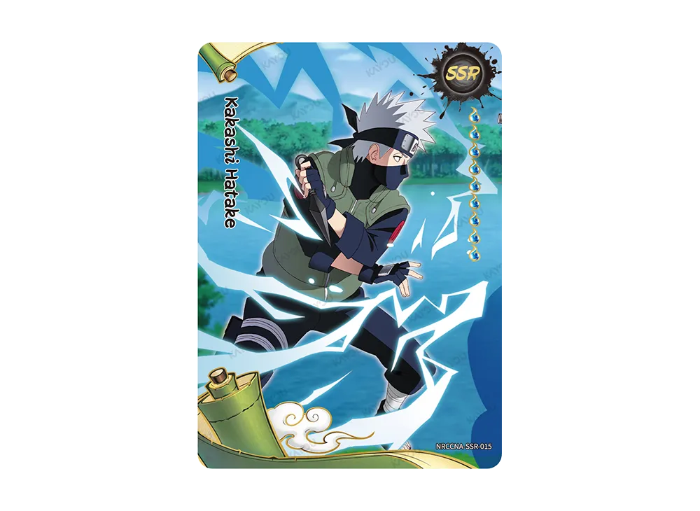 はたけ カカシ SSR [NRCCNA-SSR-015]【英語版】(ニンジャ・エイジ「プレミアムコレクターボックス」)