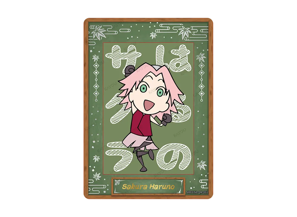 春野 サクラ QR :シリアルナンバー入り [NRCCNA-QR-002]【英語版】(ニンジャ・エイジ「プレミアムコレクターボックス」)