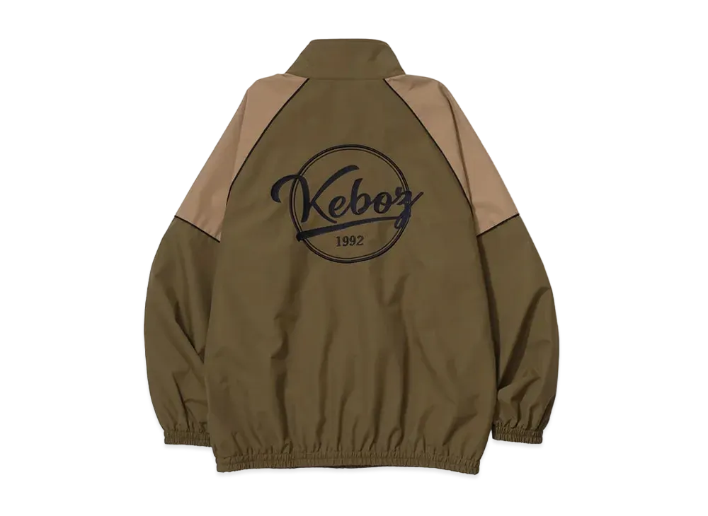KEBOZ 2TONE TRACK JACKET "Olive"