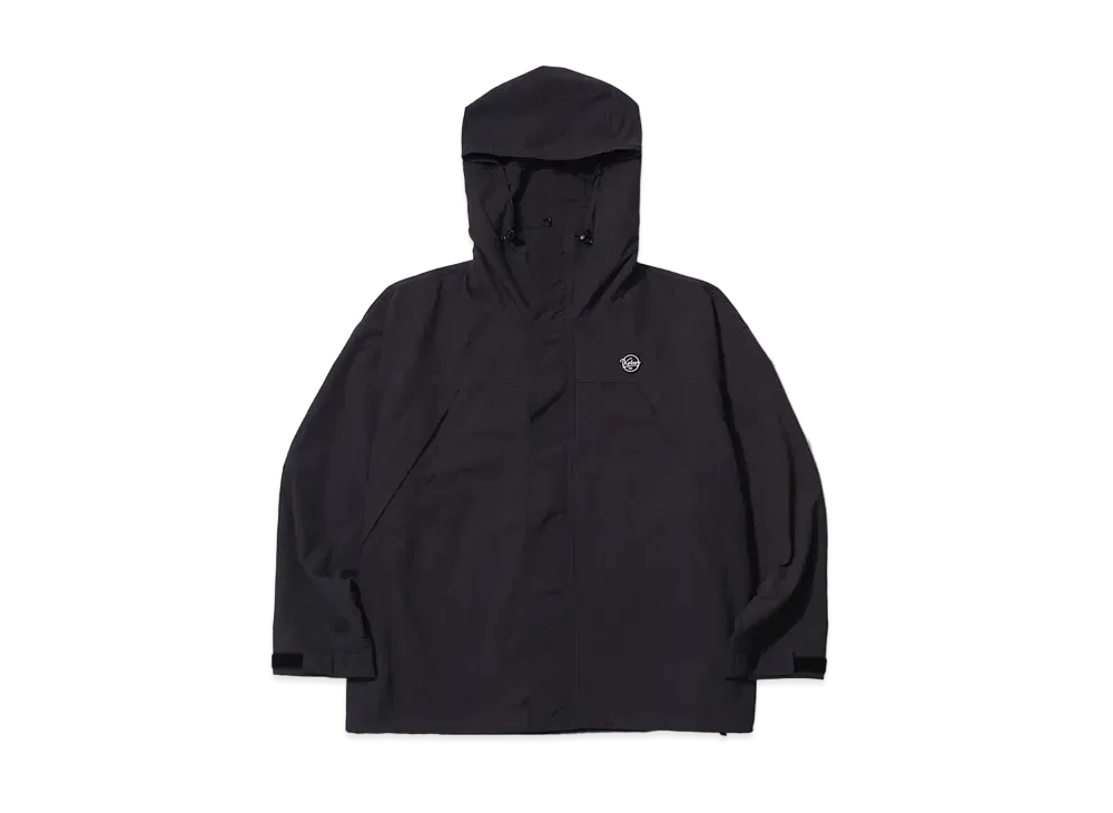 KEBOZ NYLON HOODIE JACKET "Charcoar Grey"