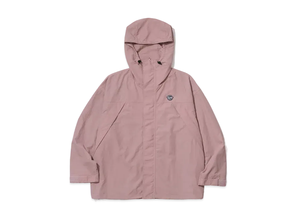 KEBOZ NYLON HOODIE JACKET "Pink"