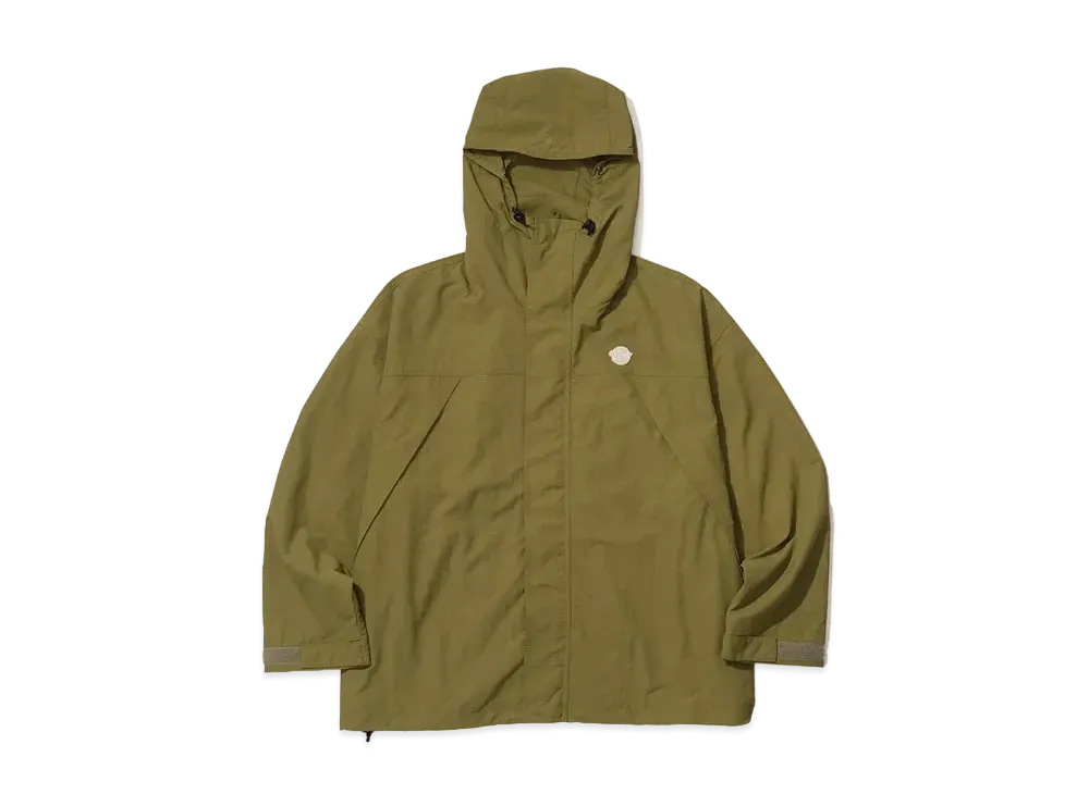 KEBOZ NYLON HOODIE JACKET "Olive"