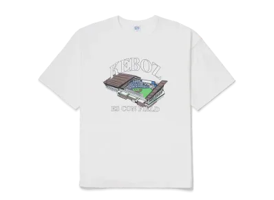 KEBOZ / FIGHTERS ES CON FIELD 01 S/S TEE "White"