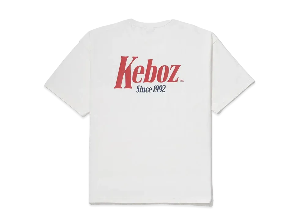 KEBOZ TM S/S TEE "White"
