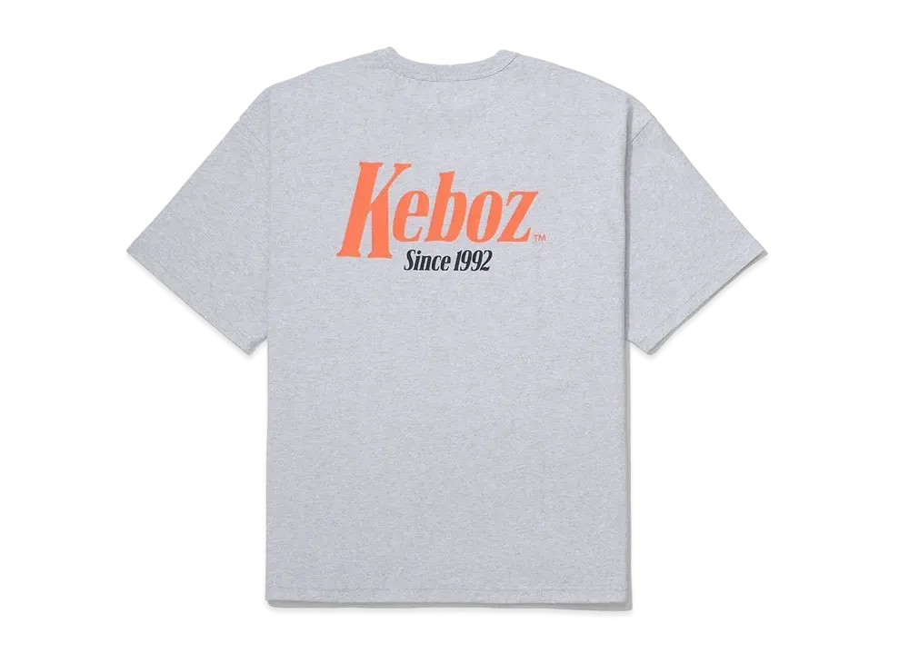 KEBOZ TM S/S TEE "Mix Grey"