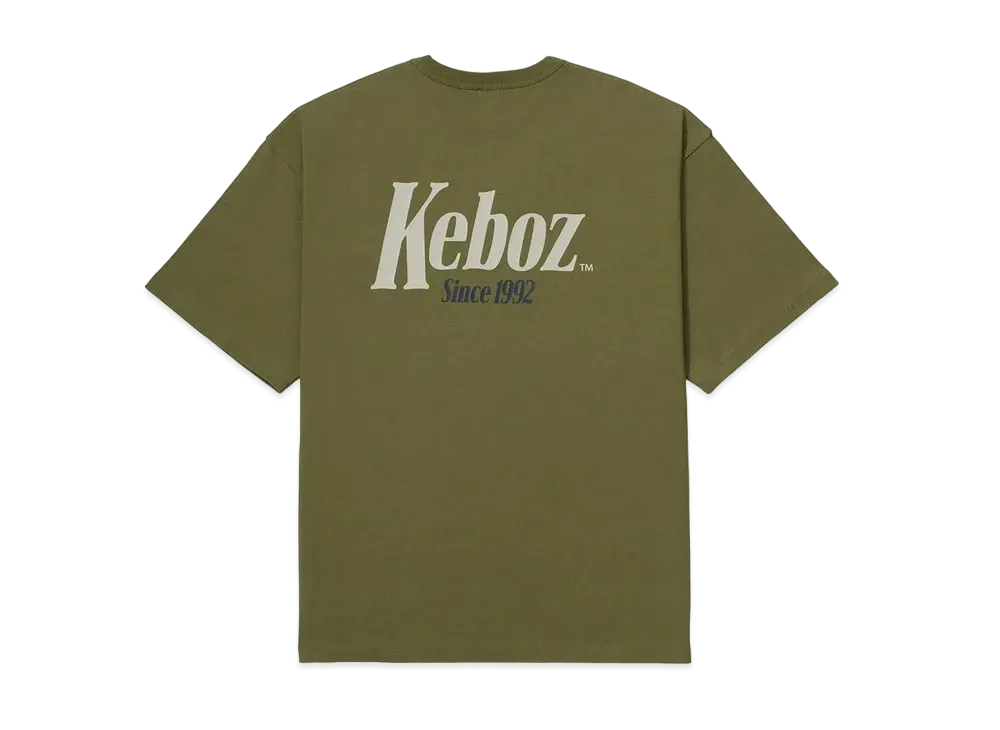 KEBOZ TM S/S TEE "Olive"