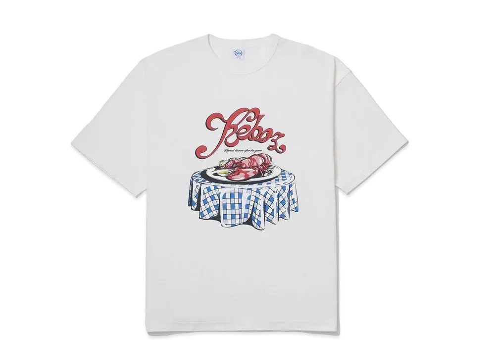 KEBOZ EDL S/S TEE "White"