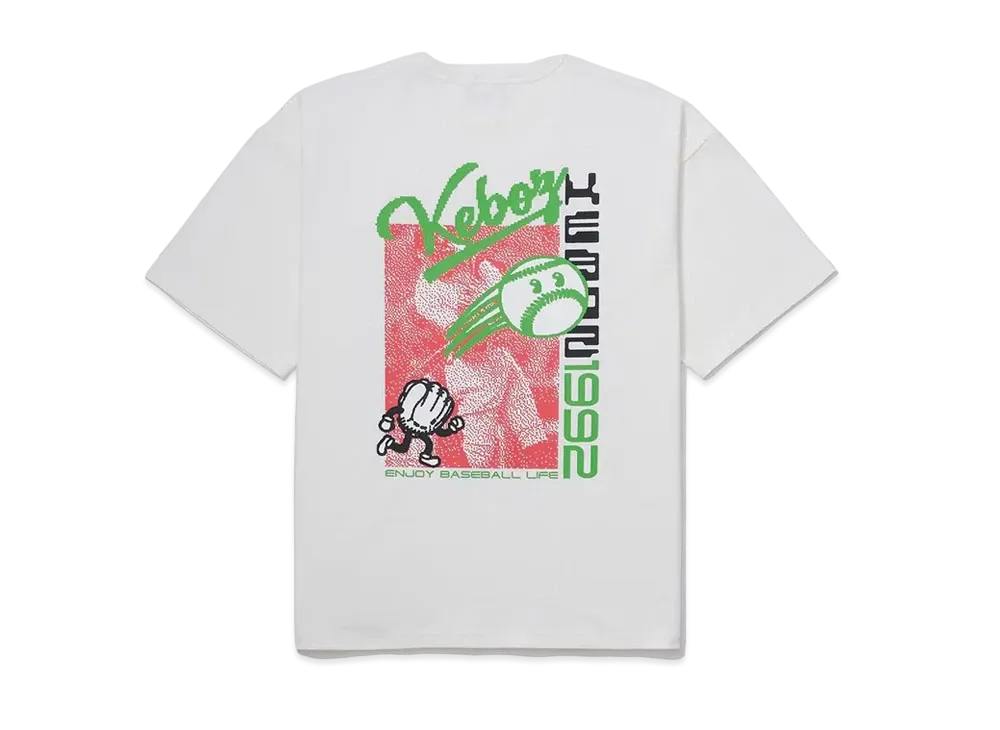 KEBOZ MKY S/S TEE "White"