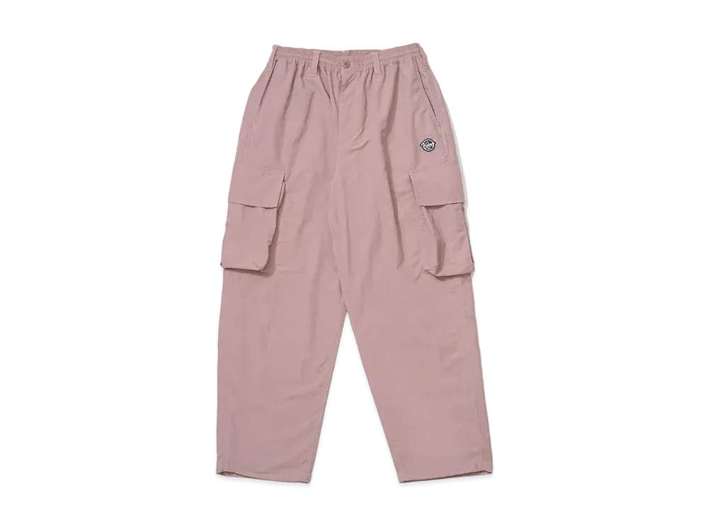 KEBOZ NYLON CARGO PANTS "Pink"