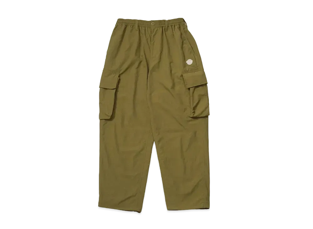 KEBOZ NYLON CARGO PANTS "Olive"