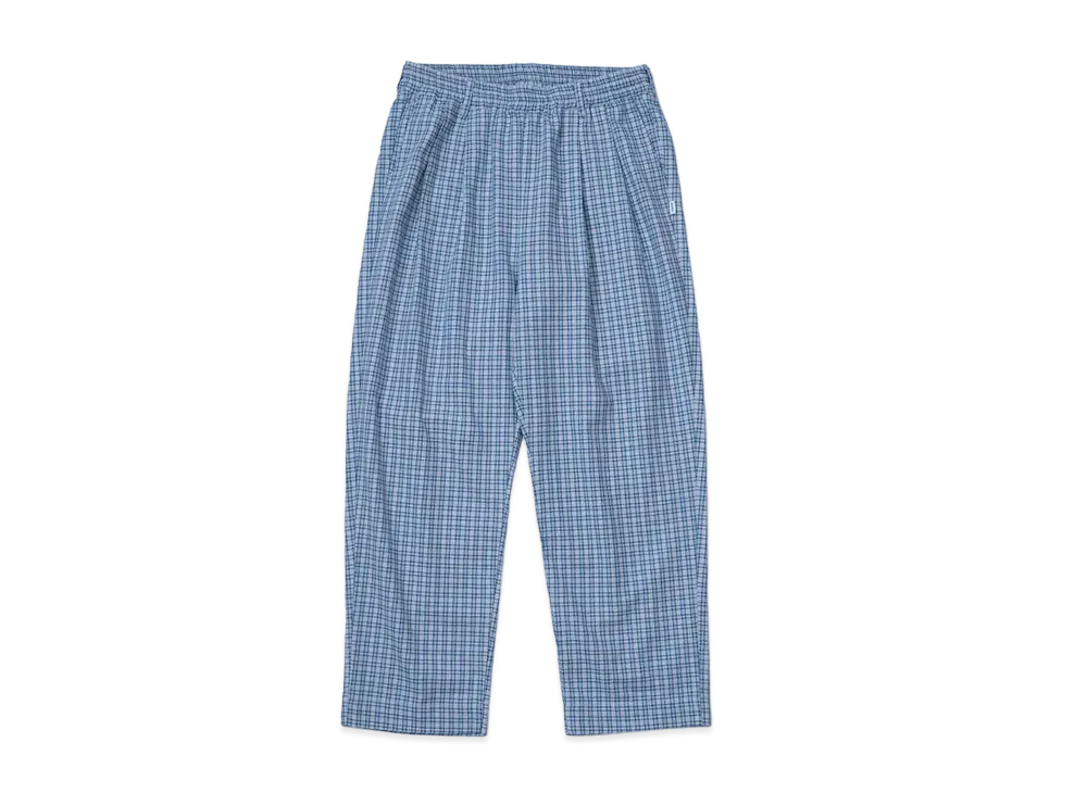 KEBOZ NEL EASY PANTS "Blue Check"