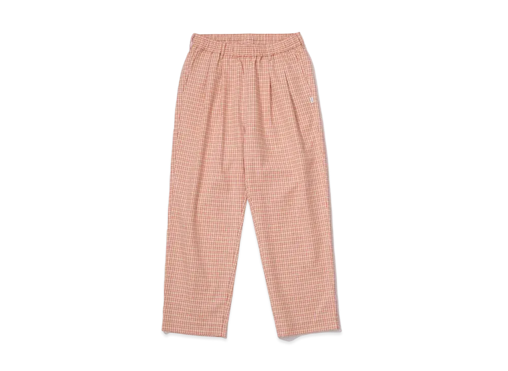 KEBOZ NEL EASY PANTS "Orange Check"