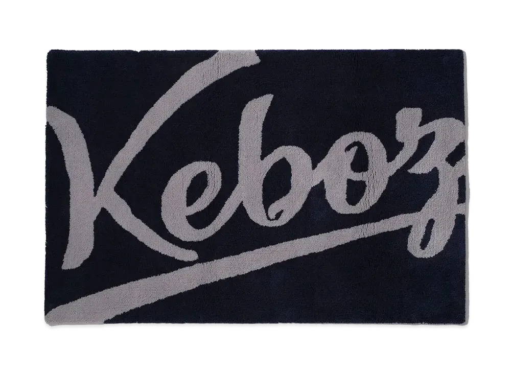 KEBOZ ICON BIG RUG "Navy"