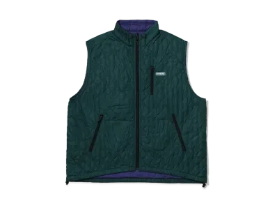 KEBOZ x NANGA Reversible Down Vest "Green"