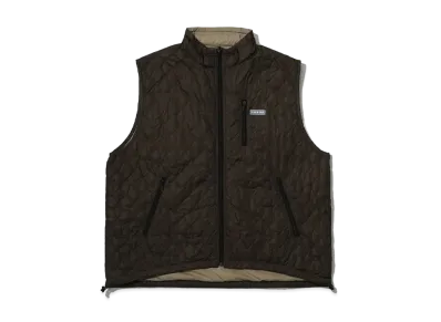 KEBOZ x NANGA Reversible Down Vest "Khaki"