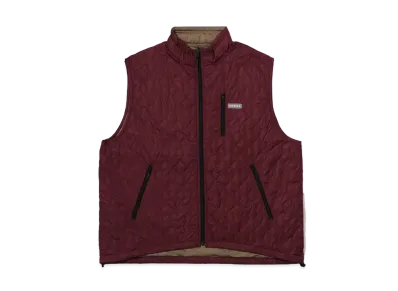 KEBOZ x NANGA Reversible Down Vest "Plum"