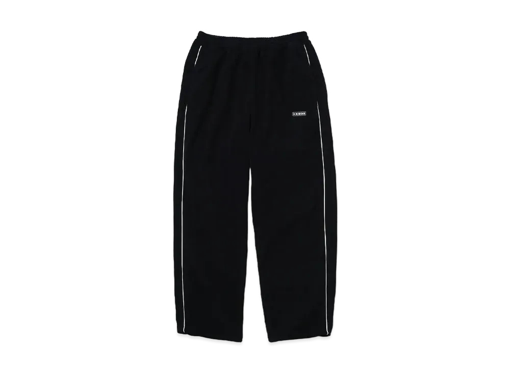 ケボズ x ナンガ フリース トラック パンツ "ブラック"