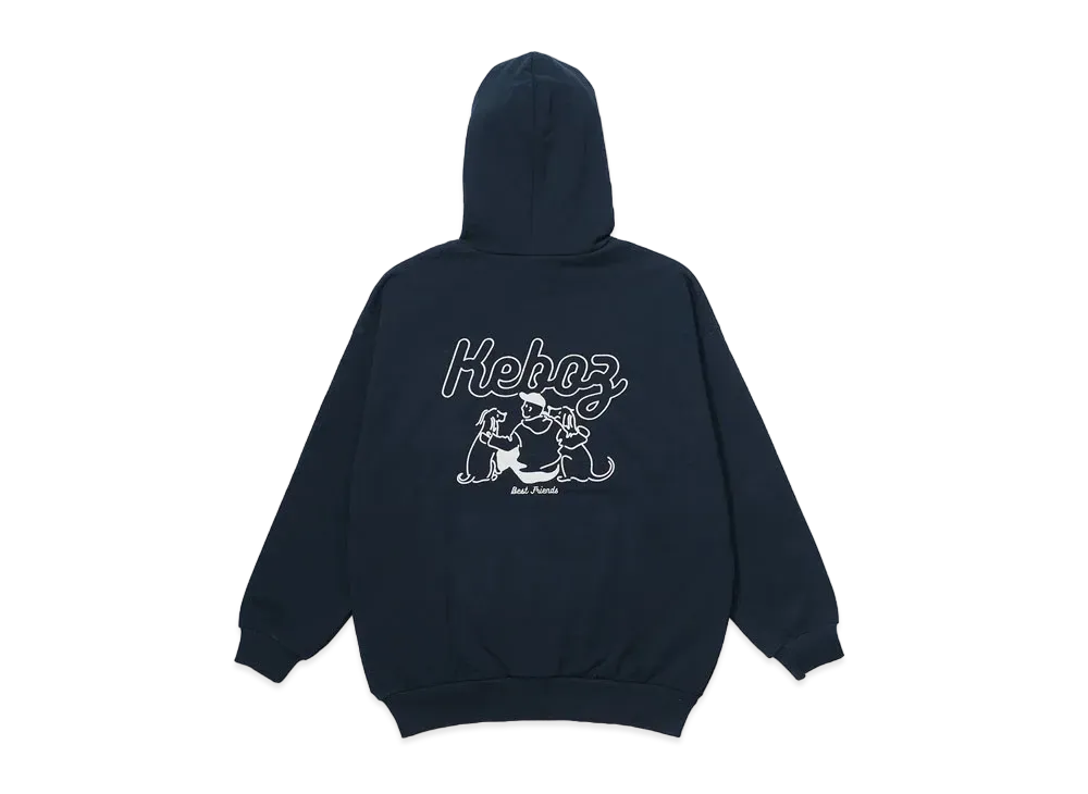 KEBOZ DSK Sweat Hoodie "Navy"