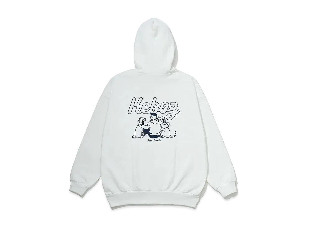 KEBOZ DSK Sweat Hoodie "White"