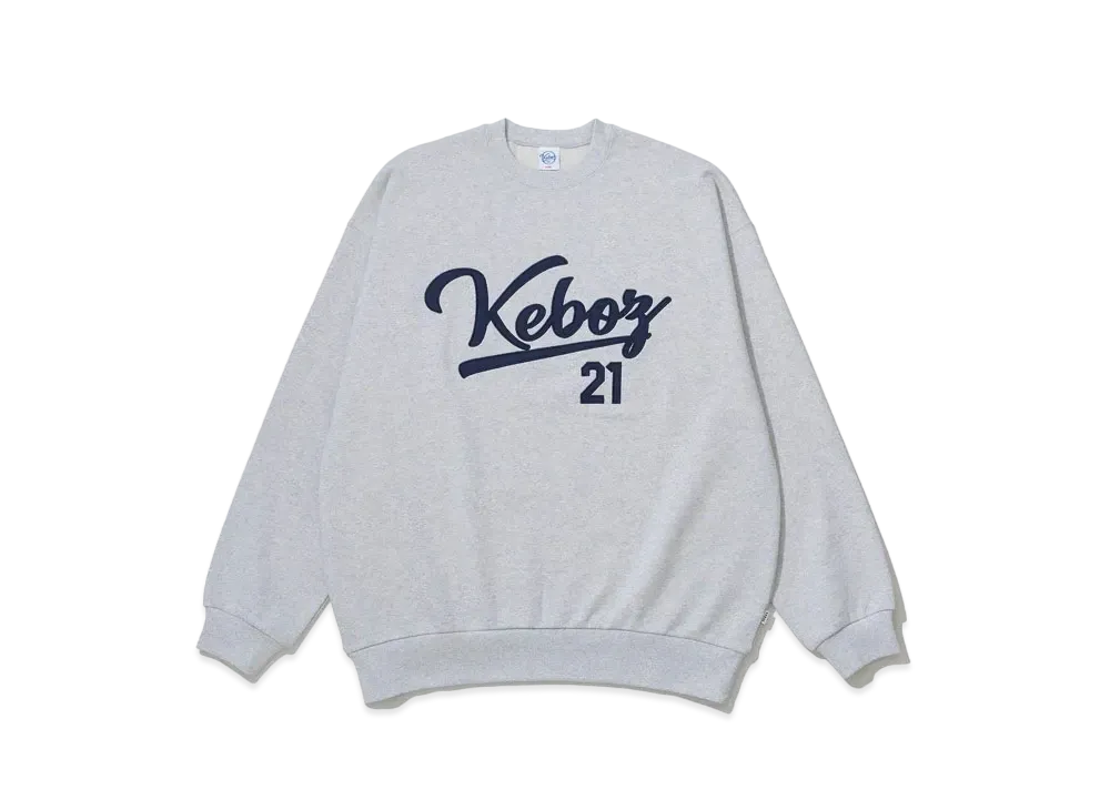KEBOZ x NOOTBAAR Sweat Crewneck "Heather Gray"