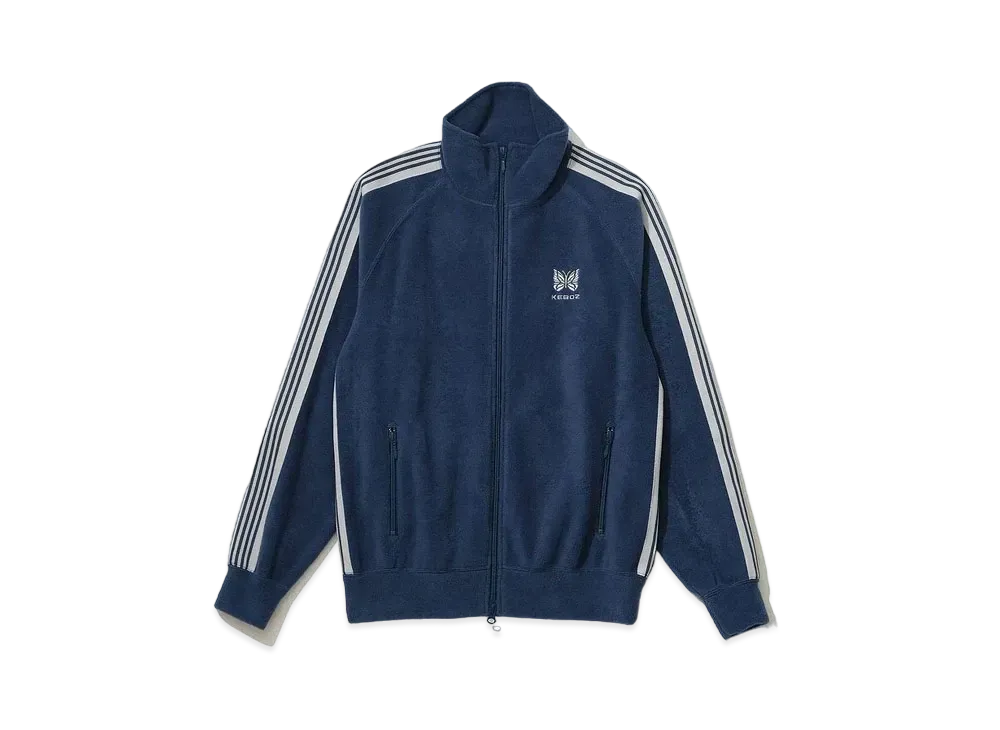 KEBOZ x NEEDLES Fleece Track Jacket "Orange/Black"