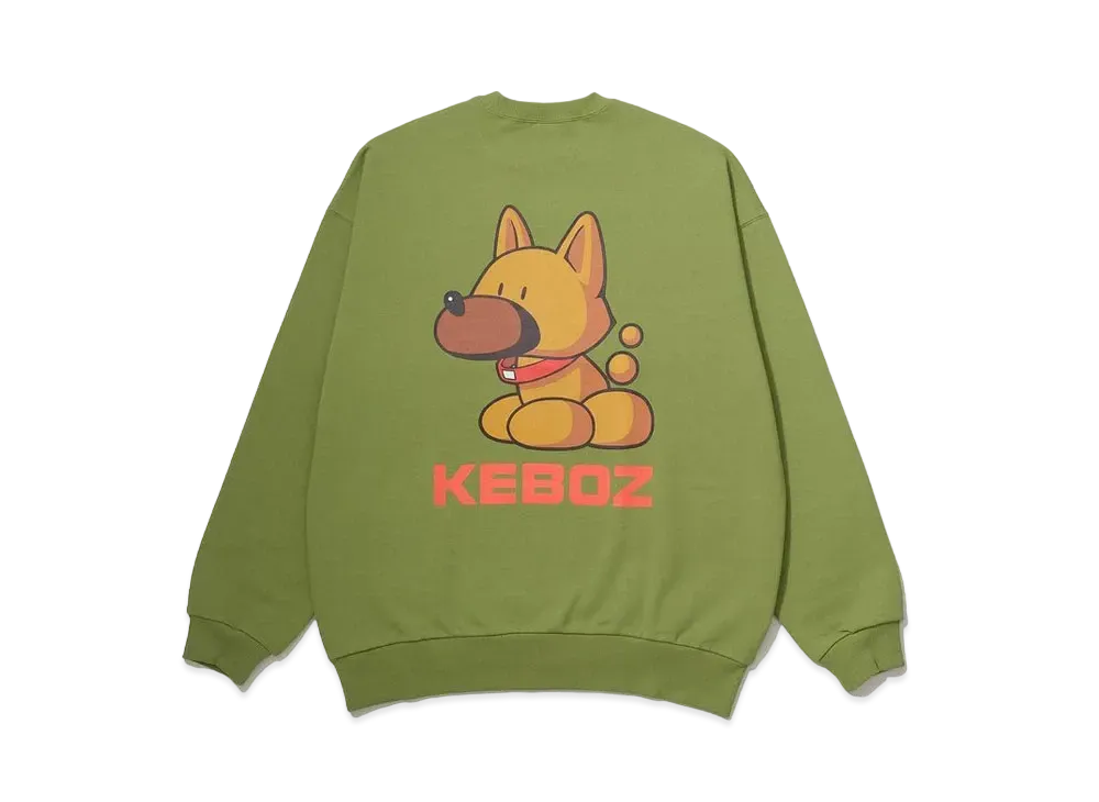 KEBOZ x PAWAPURO Gander Sweat Crewneck "Olive"