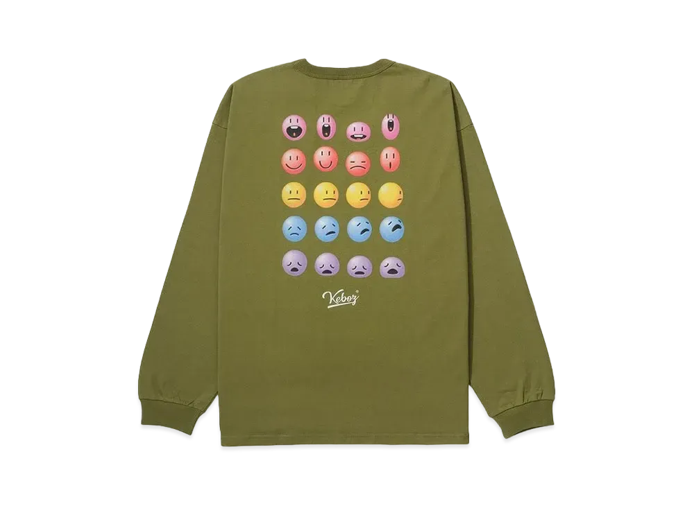 KEBOZ x PAWAPURO Choshi LS Tee "Olive"