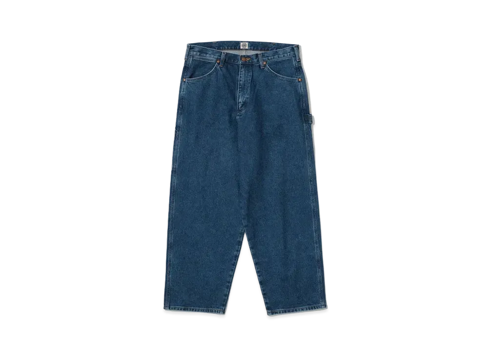KEBOZ x WRANGLER Wide Denim Pants "Light Blue"