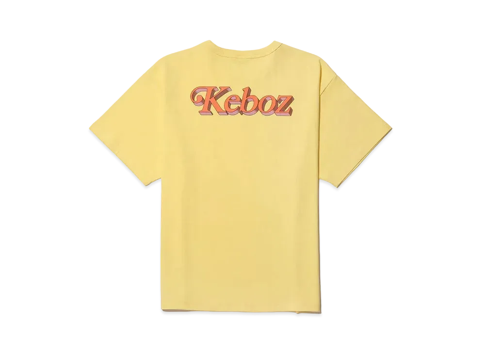 KEBOZ PGP S/S Tee "Light Yellow"
