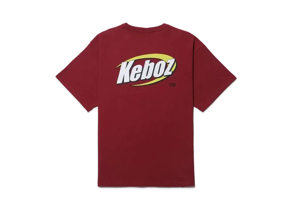 KEBOZ 2CB S/S Tee "Crimson Red"