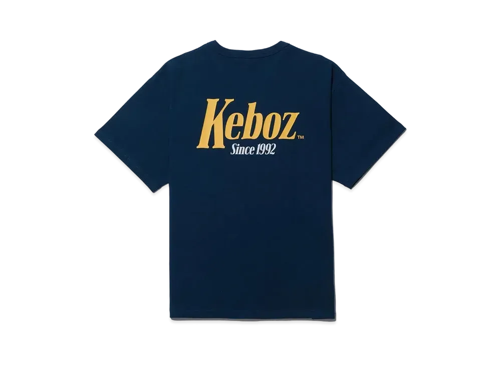 KEBOZ TM S/S Tee "Light Navy"