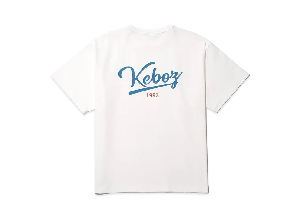 KEBOZ Icon Logo S/S Tee "White"