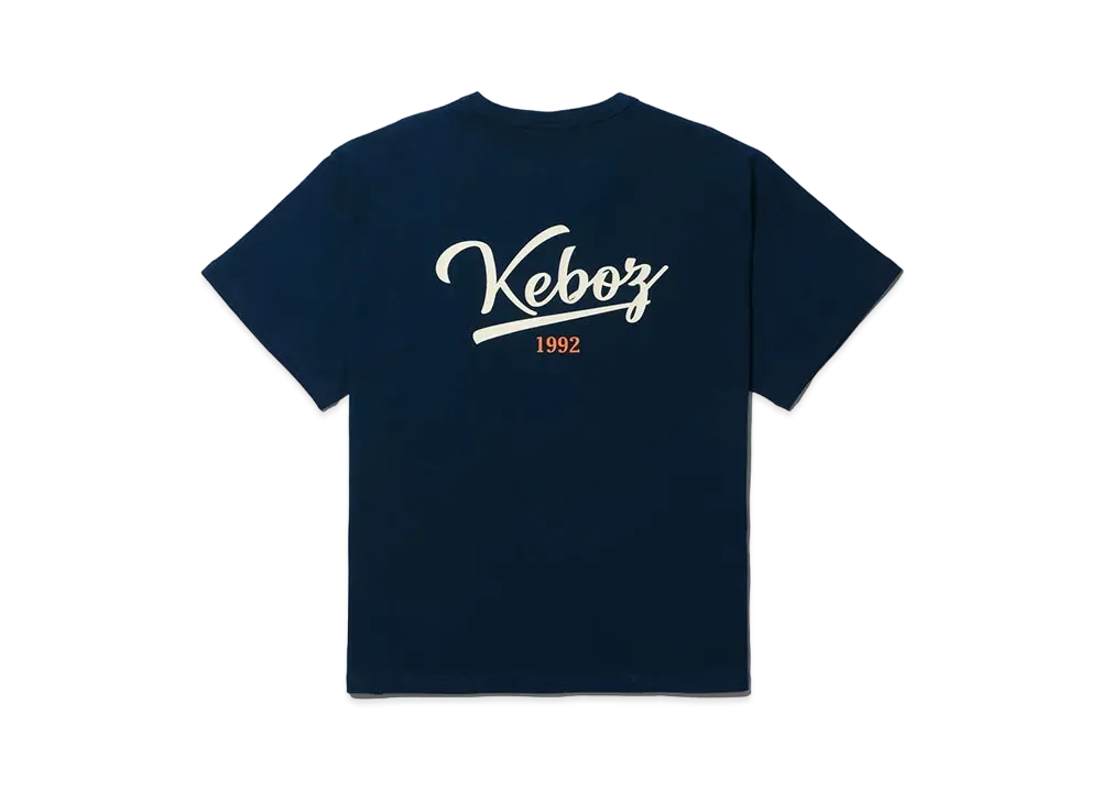 KEBOZ Icon Logo S/S Tee "Light Navy"