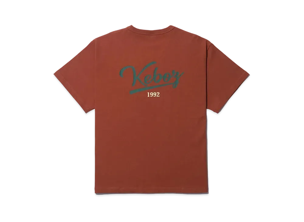 KEBOZ Icon Logo S/S Tee "Texas Orange"