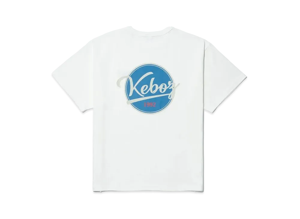 KEBOZ BB Logo S/S Tee "White"