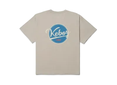 KEBOZ BB Logo S/S Tee "Sand Beige"