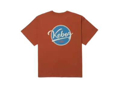 KEBOZ BB Logo S/S Tee "Texas Orange"
