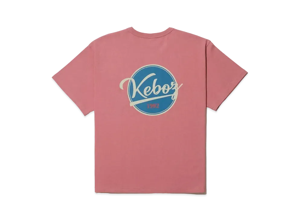 KEBOZ BB Logo S/S Tee "Rose Pink"