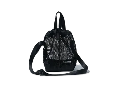 KEBOZ Mesh Drawstring Pouch "Black"