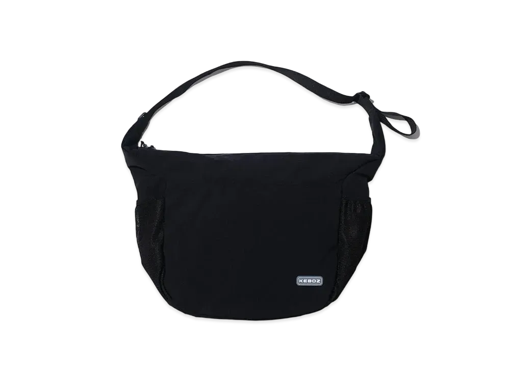 KEBOZ Round Shoulder Bag "Black"