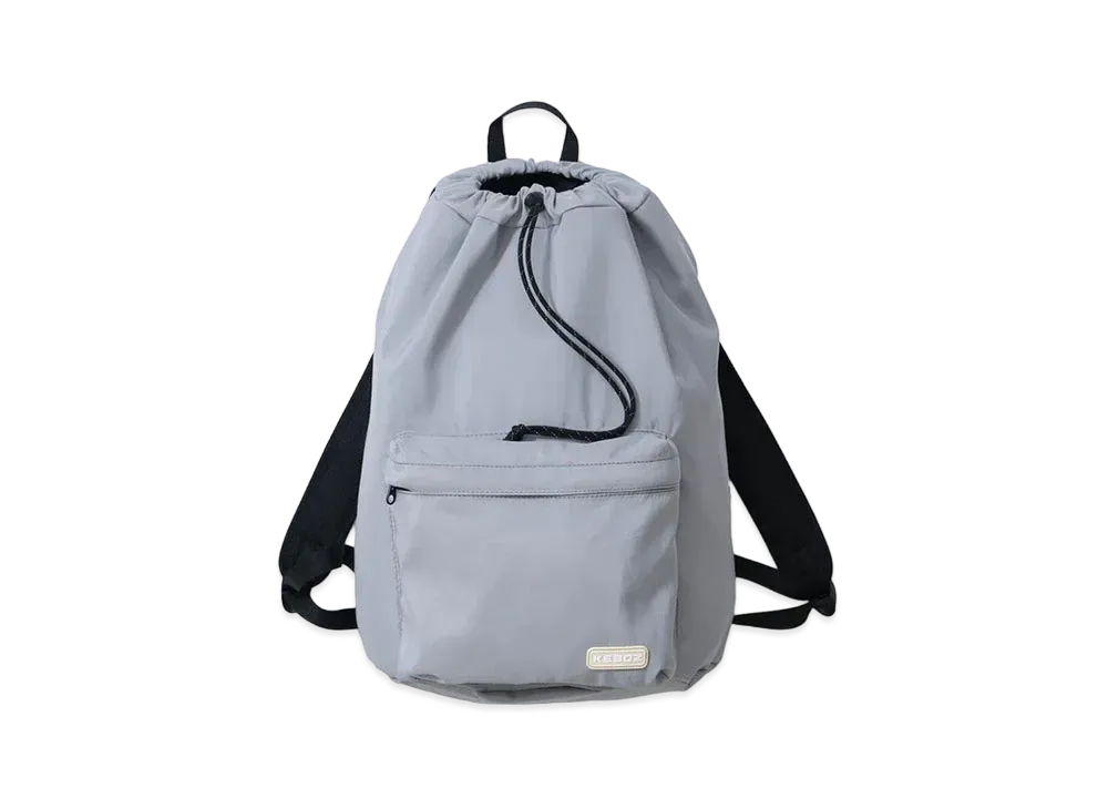 KEBOZ Drawstring Backpack "Gray"