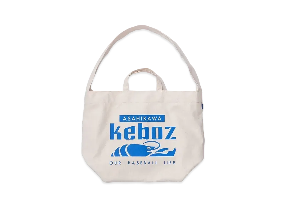 KEBOZ 2Way Cotton Tote "Natural"
