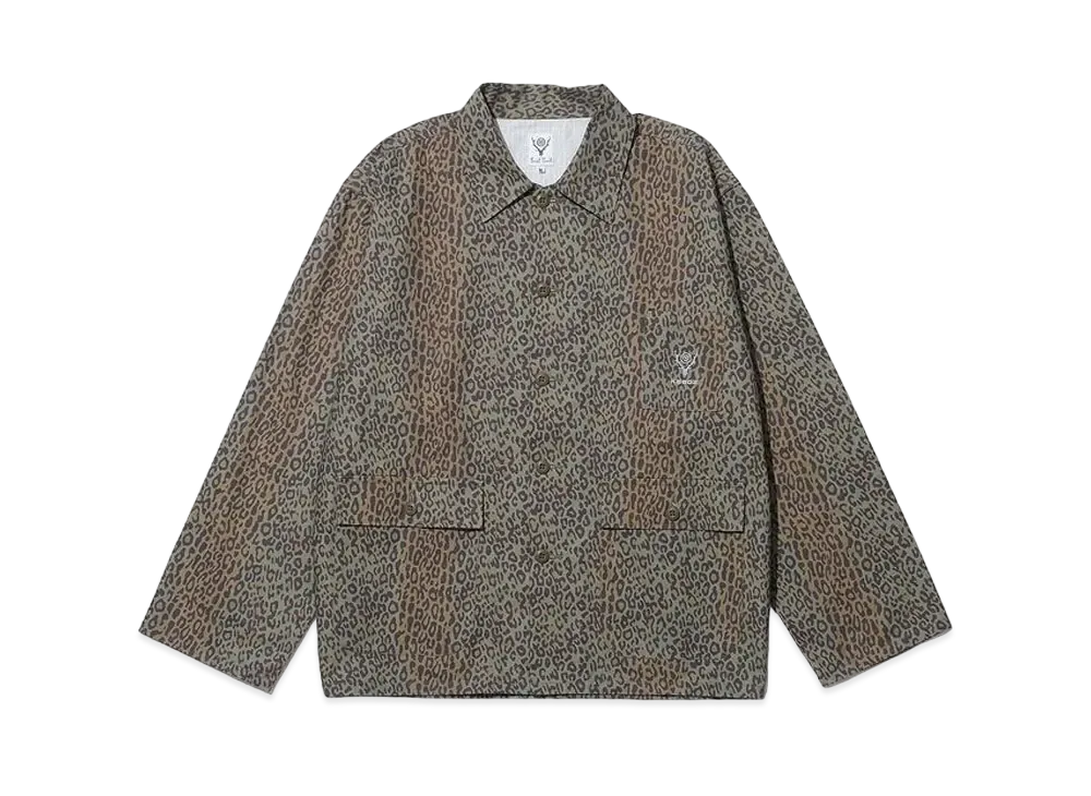 KEBOZ x SOUTH2 WEST8 Hunting Shirt "Leopard"